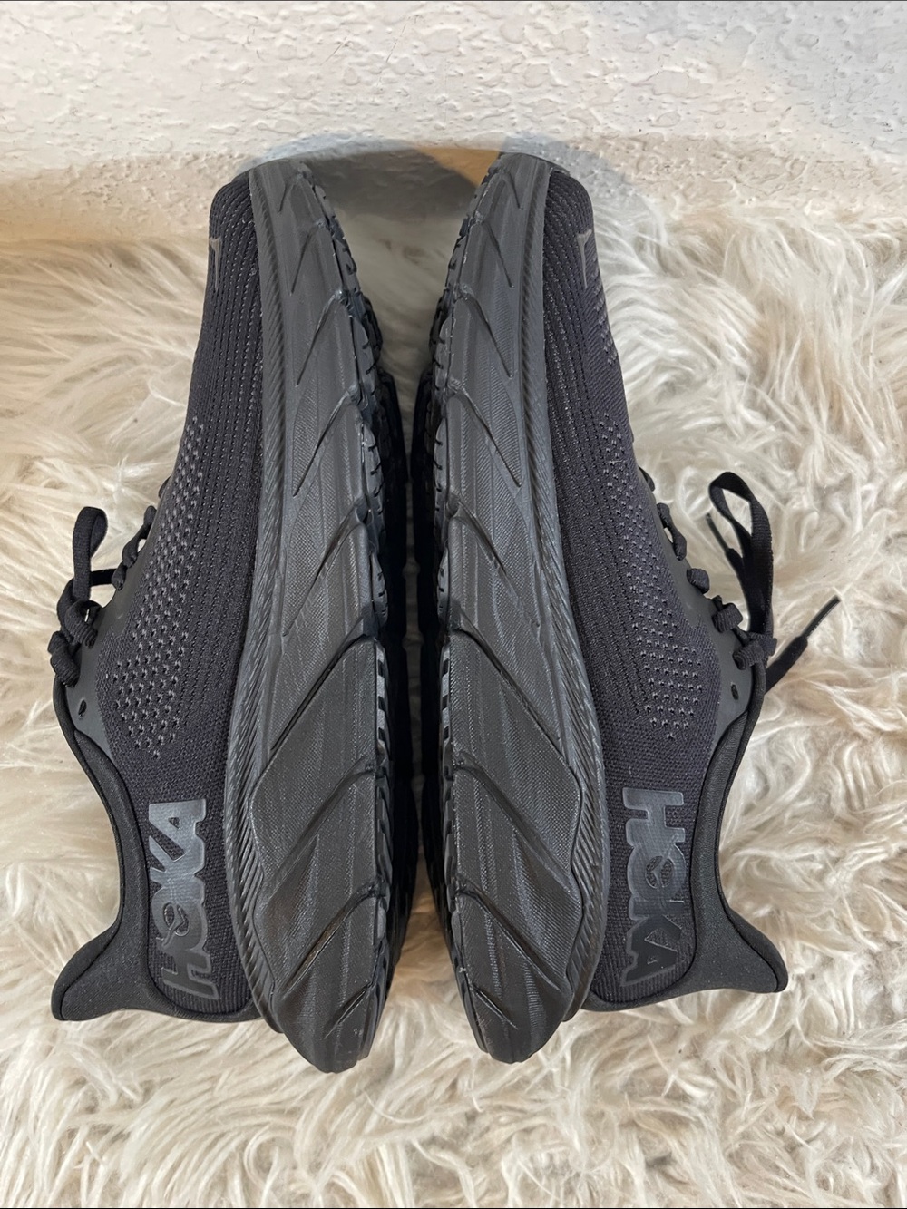 HOKA ONE ONE Arahi 7 'Triple Black' Size 8 Performance Sneakers NEW - Picture 10 of 14